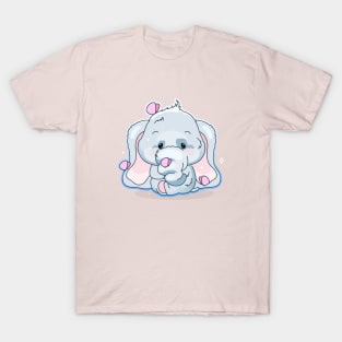 Baby elephant with butterflies T-Shirt